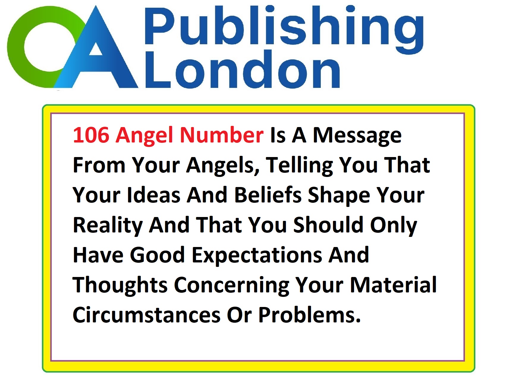 106 Angel Number - It Is Time To Pay Attention To Your Kin