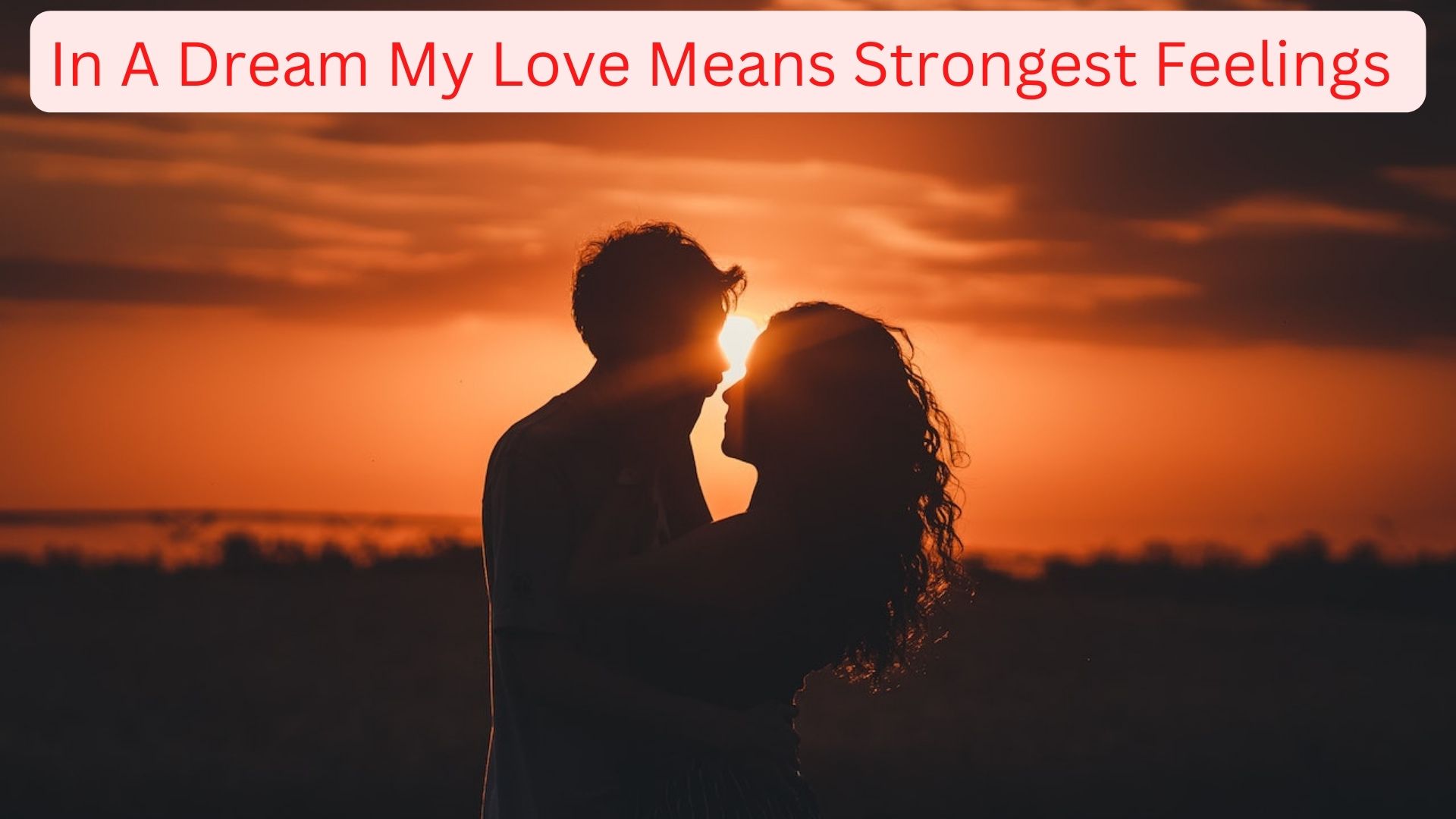 In A Dream My Love Meaning - Strongest Feelings