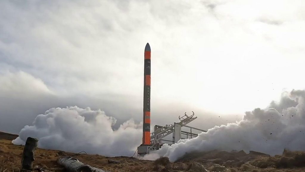 The First Skyrora Space Launch Crashes Into The Sea Off The Coast Of Iceland