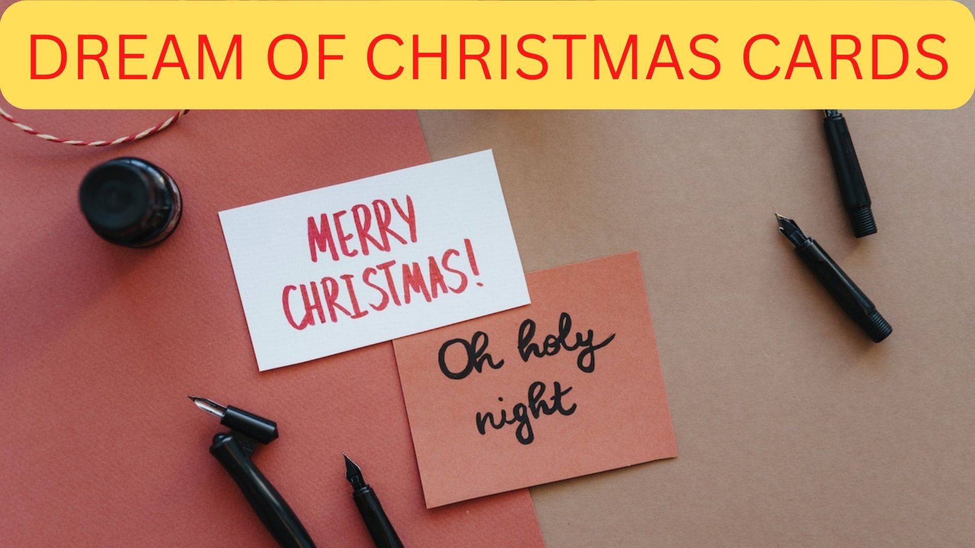 Dream Of Christmas Cards - A Symbol Of Sharing And Charity