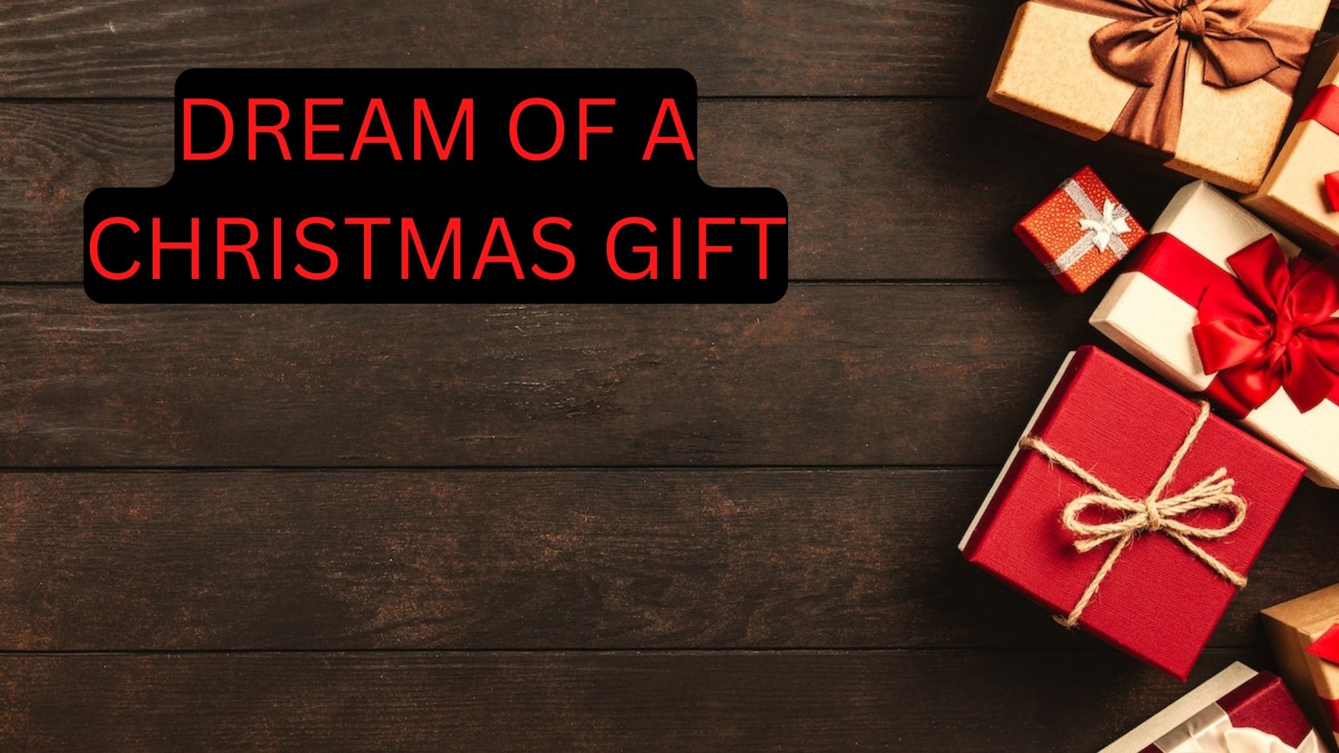 Dream Of A Christmas Gift - A Metaphor For Internal Control